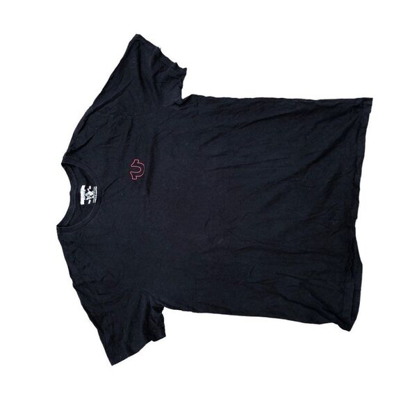 VINTAGE True Religion Shirt XXL BF to Logo Short Sleeve Crewneck Shirt Black - Picture 3 of 8